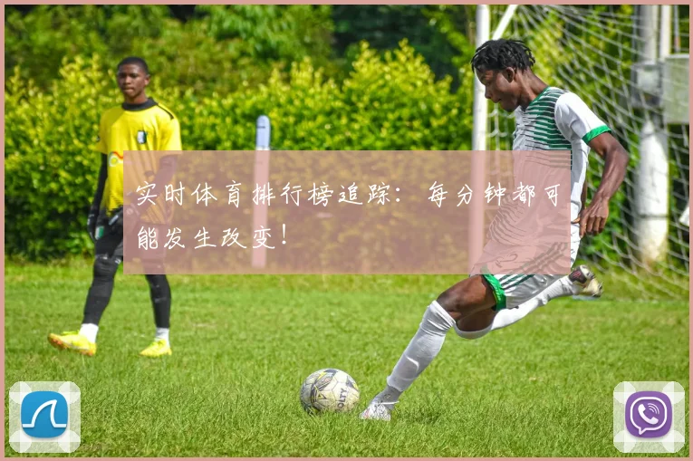 实时体育排行榜追踪：每分钟都可能发生改变！